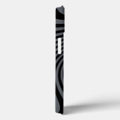 Uw kalm-houdtekst op Classy Swirl Decor Case-Mate iPhone Case (Achterkant / Rechts)