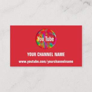 UW KANAAL NAAM YOUTUBER SUSCRIBE LOGO VISITEKAARTJE