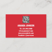 UW KANAALNAAM YOUTUBER SUSCRIBE KAART VISITEKAARTJE (Achterkant)