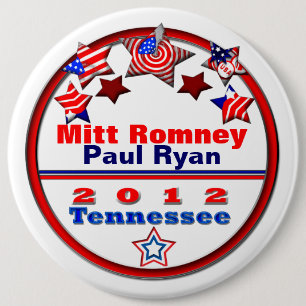 Uw kandidaat-tennessee ronde button 6,0 cm