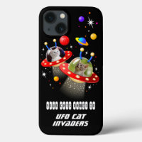 Uw katten in een Alien Spaceship UFO Sci Fi Film C