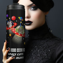 Uw katten in UFOs Katten in Ruimte Gepersonaliseer