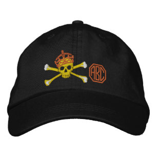Uw "Keep Calm Crossbones Skull Monogram" Pet
