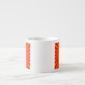 Uw Keep Calm-Gezegde op Vibrant Oranje wervelkolom Espresso Kop (Voorkant)