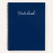 Uw kenmerkende stijl: 8.5"x 11"gemerkte Notitieboe Notitieboek (Voorkant)