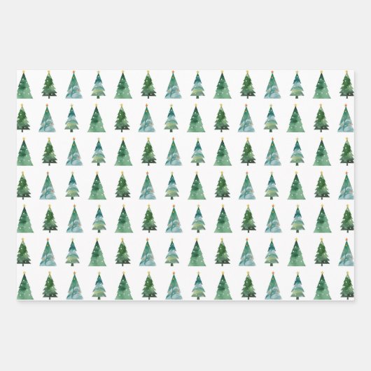 Uw kerstcadeaus met onze kerst en nieuwjaar inpakpapier vel (Voorkant)