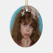 Uw kerstfoto Ornament met uw Afbeelding (Rechts)