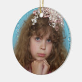 Uw kerstfoto Ornament met uw Afbeelding (Links)