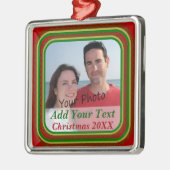 Uw kerstpremiumversiering metalen ornament (Links)