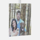 Uw kerstversiering glas ornament (Voorkant Rechts)