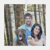 Uw kerstversiering glas ornament (Achterkant)