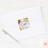 Uw Keuken Creaties (aangepaste bakken sticker) Vierkante Sticker (Envelop)