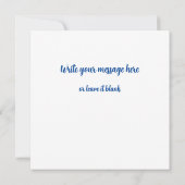 Uw kind als een superheld, aangepaste superheldenk kaart (Achterkant)