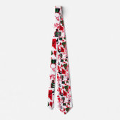 Uw Kinder kunstwerk op een Stropdas Custom Fathers (Achterkant)