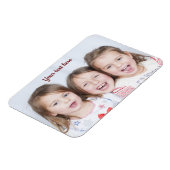Uw Kinderen Persoonlijke Foto Magnet van de Douane Magneet (Linkerzijde)