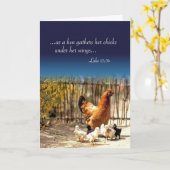 Uw kip is genoemd huis kaart (Gele Bloem)