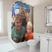 UW KLEINKINDEREN op een Douchegordijn (In situ)