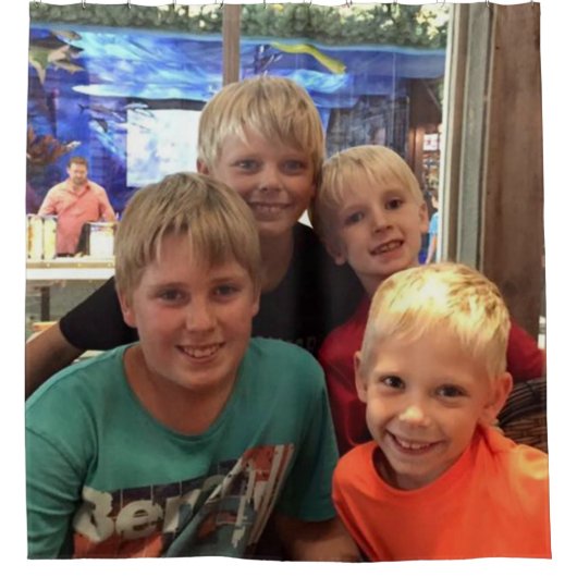 UW KLEINKINDEREN op een Douchegordijn (Voorkant)