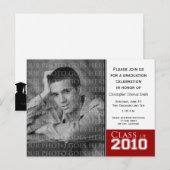 UW KLEUR - 2010 Afstuderen Uitnodiging Briefkaart (Voorkant / Achterkant)