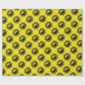 Uw kleur en Zon flikkert Cadeaupapier (Vlak)