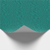 Uw kleur met Op Art Checkers Cadeaupapier (Hoek)