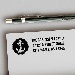 Uw kleur van het Verankeringspunt van het Adres of Zelfinktende Stempel