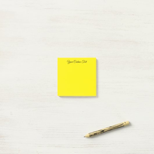 Uw kleur voor aangepaste Sjabloon Post-it® Notes (Op bureau)