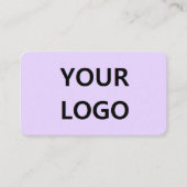 Uw kleuren en de Logo van de Doopvont of het Visit Visitekaartje (Voorkant)