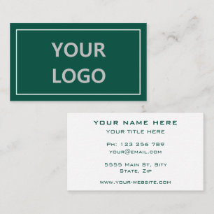 Uw kleuren en persoonlijk Visitekaartje voor lette