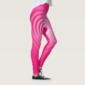 Uw kleuren - Roze hartenliefhebbers Leggings (Rechts)