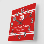 Uw Kleuren van het Team en de Klokken van de Muur  (Hoek)