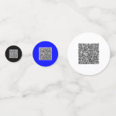 Uw kleurrijke QR code Confetti - aangepaste kleure (Voorkanten)
