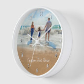 Uw klok personaliseren met aangepaste tekst (Hoek)