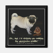 "Uw koffie controleren..." leuke Magneten (Voorkant)