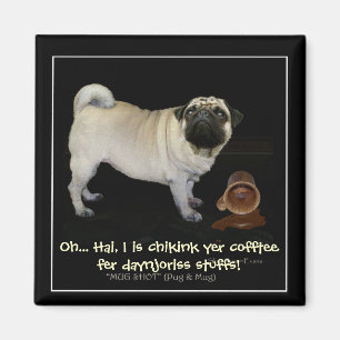 "Uw koffie controleren..." leuke Magneten