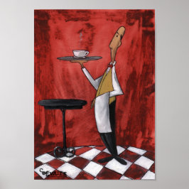 Uw koffie is klaar poster