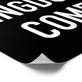 Uw Koninkrijk kome - Christelijk leven Bijbelse ge Poster (Hoek)