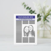 Uw Krant Briefkaart (Staand voorkant)