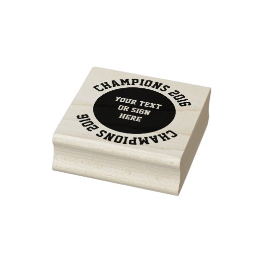 Uw Kromme & stevige Tekst of teken Rubberstempel (Stempel)
