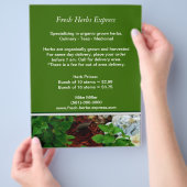 Uw Kruidenbedrijfsfolder Flyer (Hand)