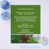 Uw Kruidenbedrijfsfolder Flyer (Enkel)