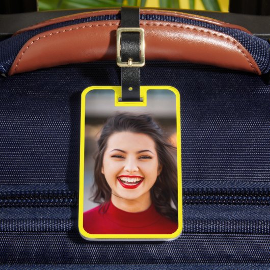 Uw Label voor foto- en informatiebagage Bagagelabel (Voorkant Insitu 2)