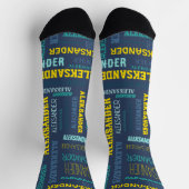 Uw (lange) naam is over deze sokken (Top)