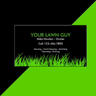 Uw Lawn Guy Visitekaartje
