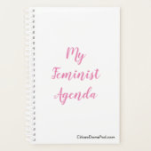 Uw Letterlijke feministische agenda (Voorkant)