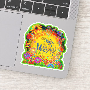 Uw Leven is een Zegen Inspirivity Sticker