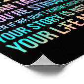 Uw leven is van belang voor een goede zelfmoordbew poster (Hoek)