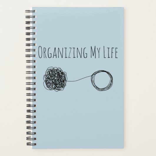 Uw leven organiseren planner (Voorkant)