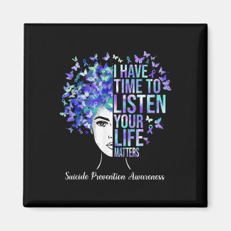 Uw levensproblemen Zelfmoordpreventie Bewustzijn W Magneet