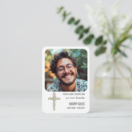 Uw licht schijnt op de Kaart van Photo Memorial Ke (Staand voorkant)